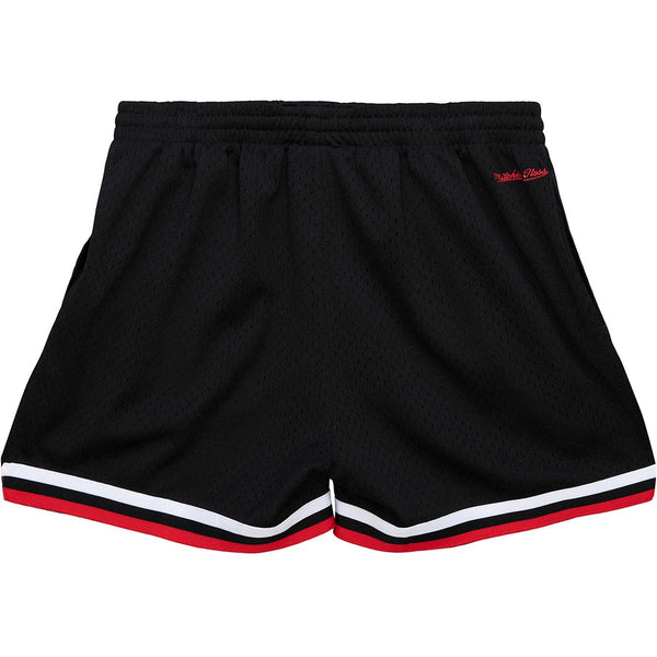 Mitchell & Ness Black Chicago Bulls Womens Jump Shot Shorts