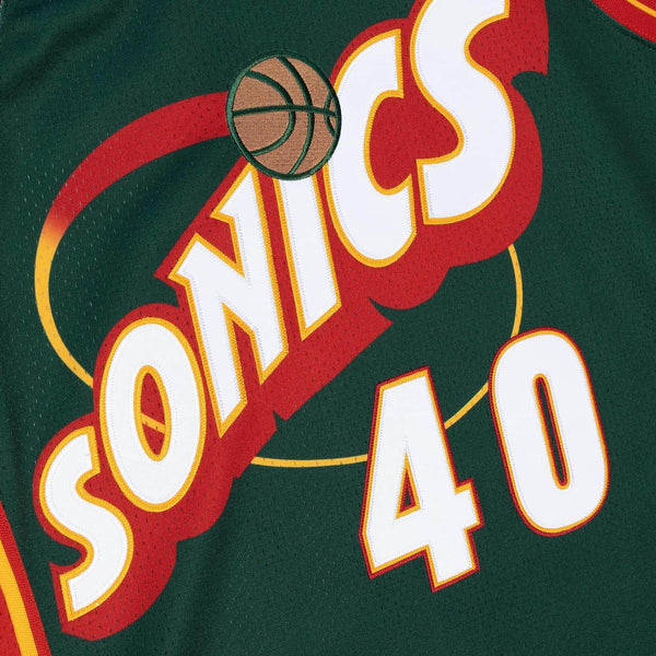 Mitchell & Ness 1995-96 Seattle Supersonics Shawn Kemp Authentic Jersey
