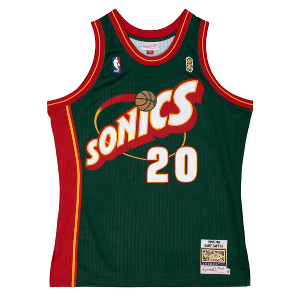 Mitchell & Ness 1995-96 Seattle Supersonics Gary Payton Authentic Jersey