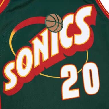 Mitchell & Ness 1995-96 Seattle Supersonics Gary Payton Authentic Jersey