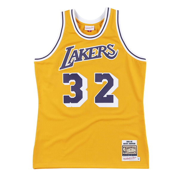 Mitchell & Ness 1984-85 Los Angeles Lakers Home Magic Johnson Authentic Jersey