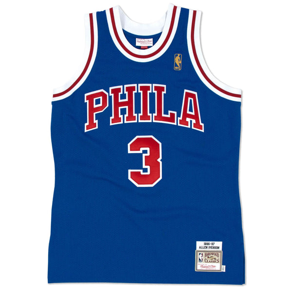 Mitchell & Ness 1996-97 Philadelphia 76ers Alternate Allen Iverson Authentic Jersey