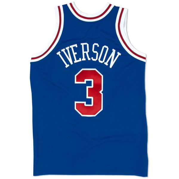 Mitchell & Ness 1996-97 Philadelphia 76ers Alternate Allen Iverson Authentic Jersey