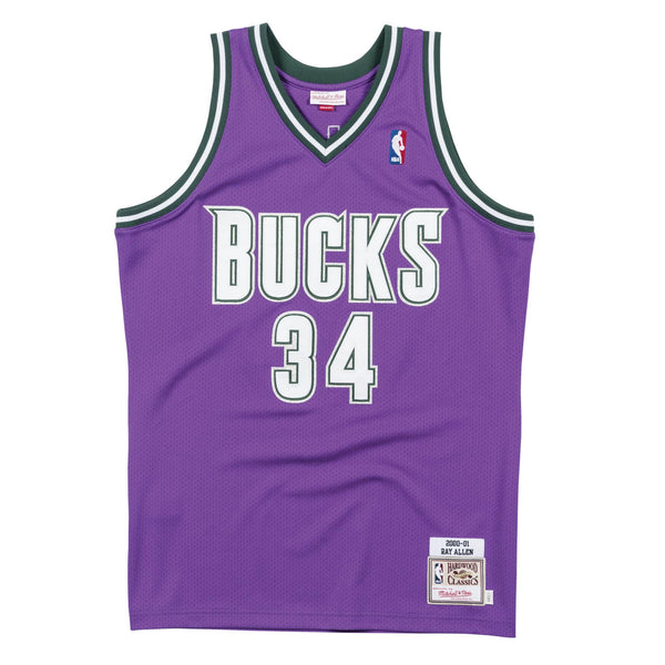 Mitchell & Ness 2000-01 Milwaukee Bucks Ray Allen Authentic Jersey