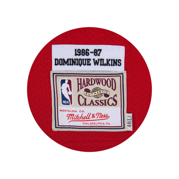 Mitchell & Ness Dominique Wilkins Atlanta Hawks Authentic 1986 Red NBA Jersey