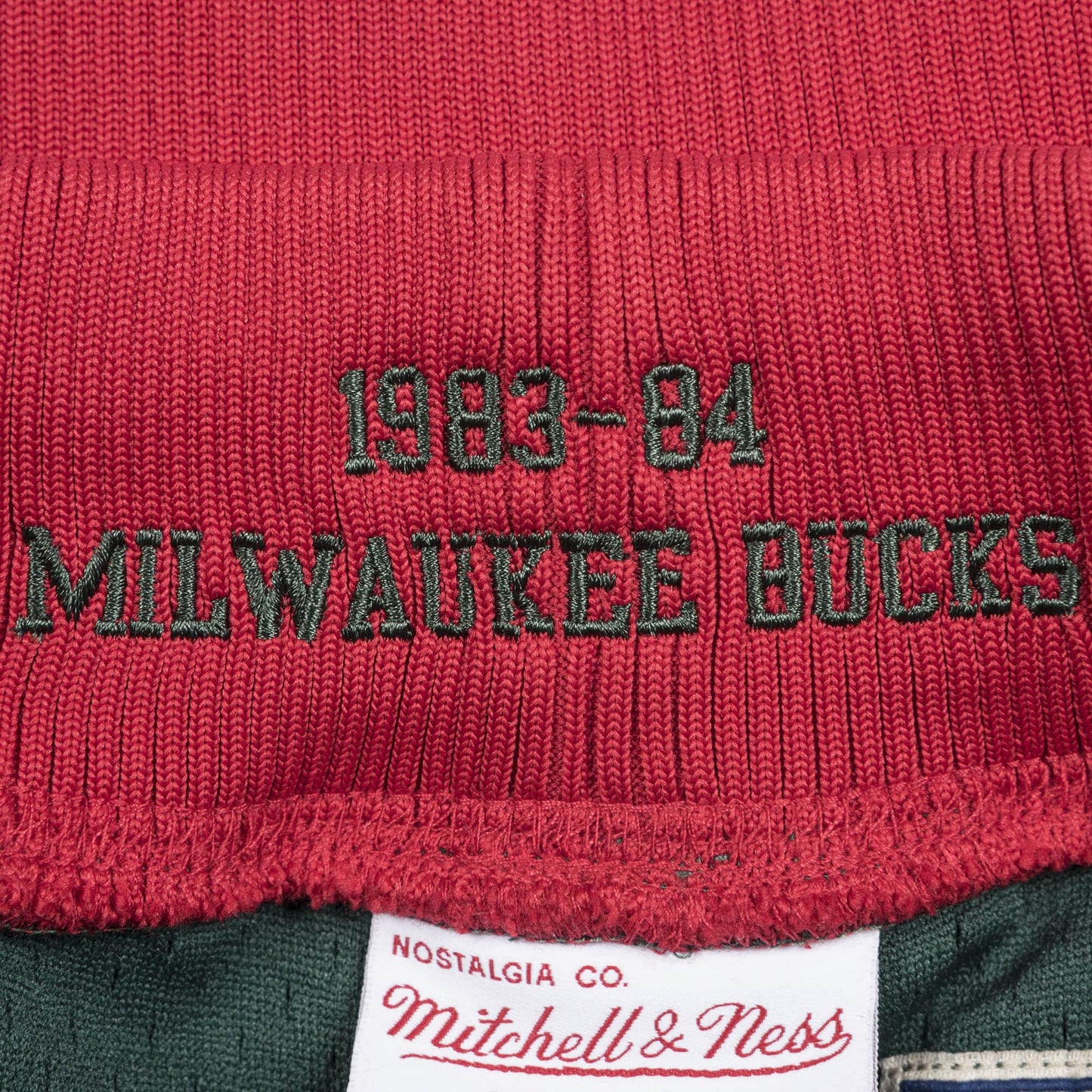 Mitchell & Ness 1983-84 Milwaukee Bucks Road Authentic Short