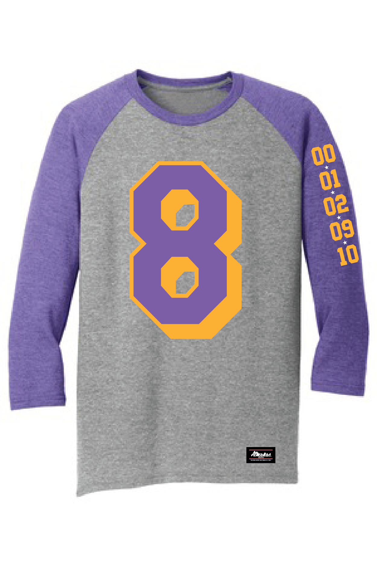 Almanac KOBE #8 Baseball Shirt
