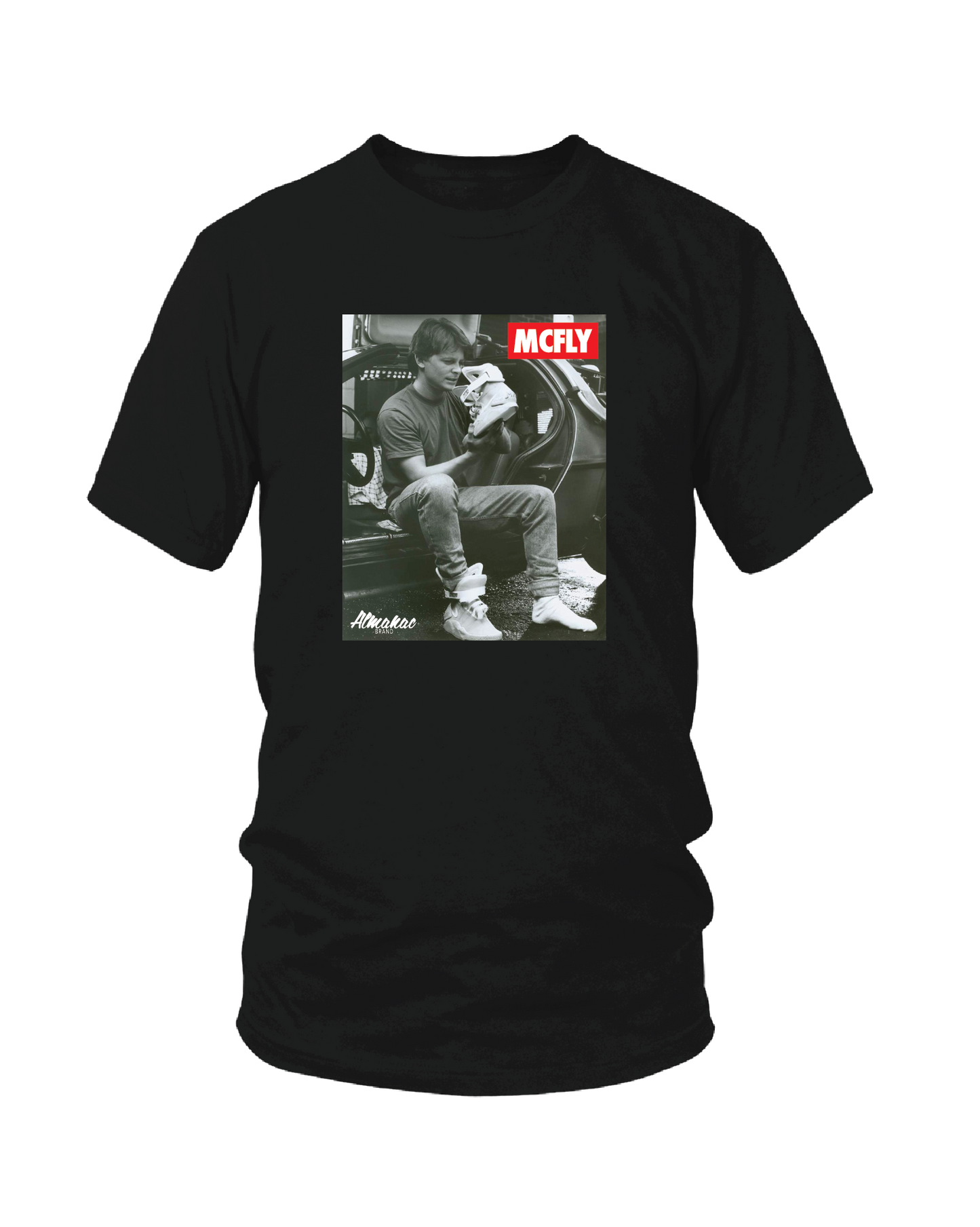 Almanac Black Marty McFly Tee