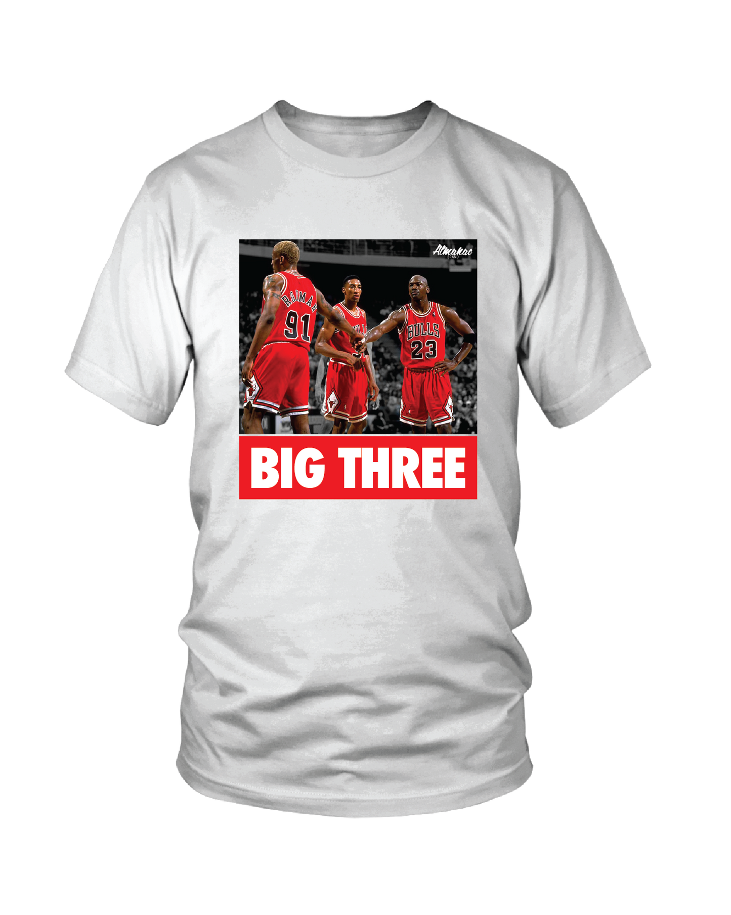 Almanac White OG Big Three Tee