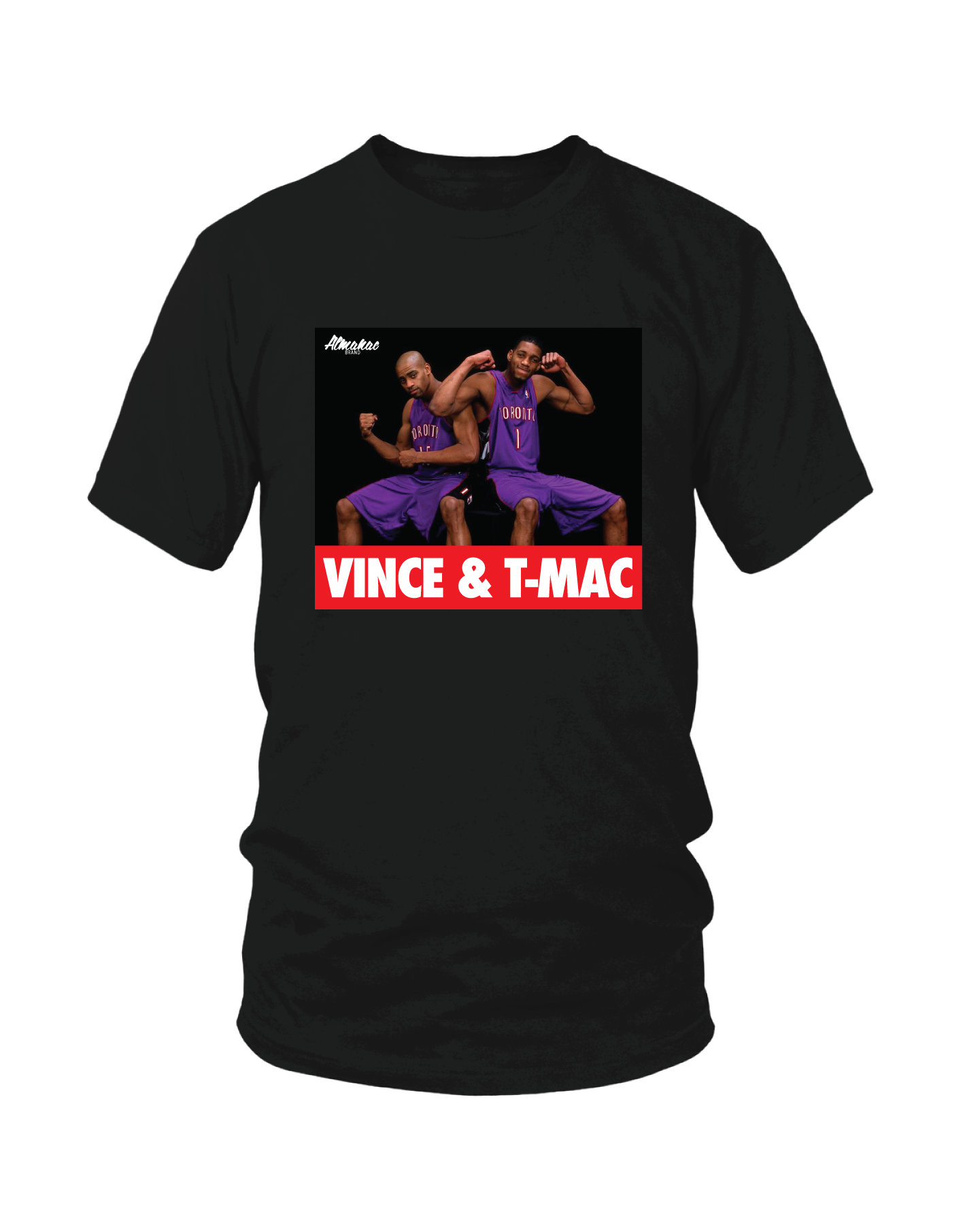 The Almanac Brand Black Vince and T-Mac Tee