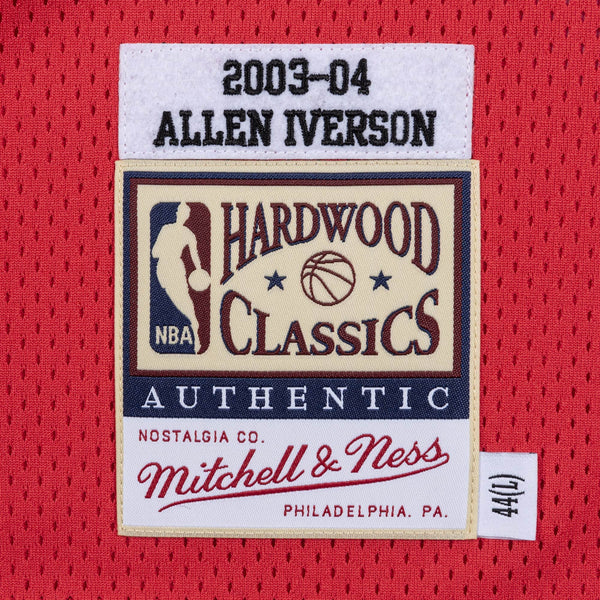 Mitchell & Ness 2003-04 Philadelphia 76ers Allen Iverson Authentic Jersey