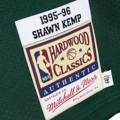 Mitchell & Ness 1995-96 Seattle Supersonics Shawn Kemp Authentic Jersey