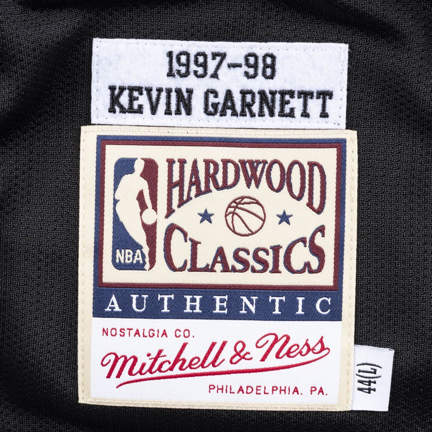 Mitchell & Ness 1997-98 Minnesota Timberwolves Alternate Kevin Garnett Authentic Jersey