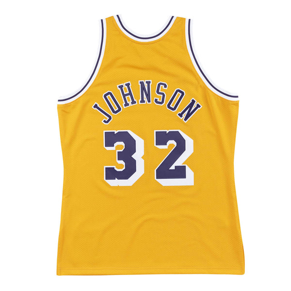 Mitchell & Ness 1984-85 Los Angeles Lakers Home Magic Johnson Authentic Jersey