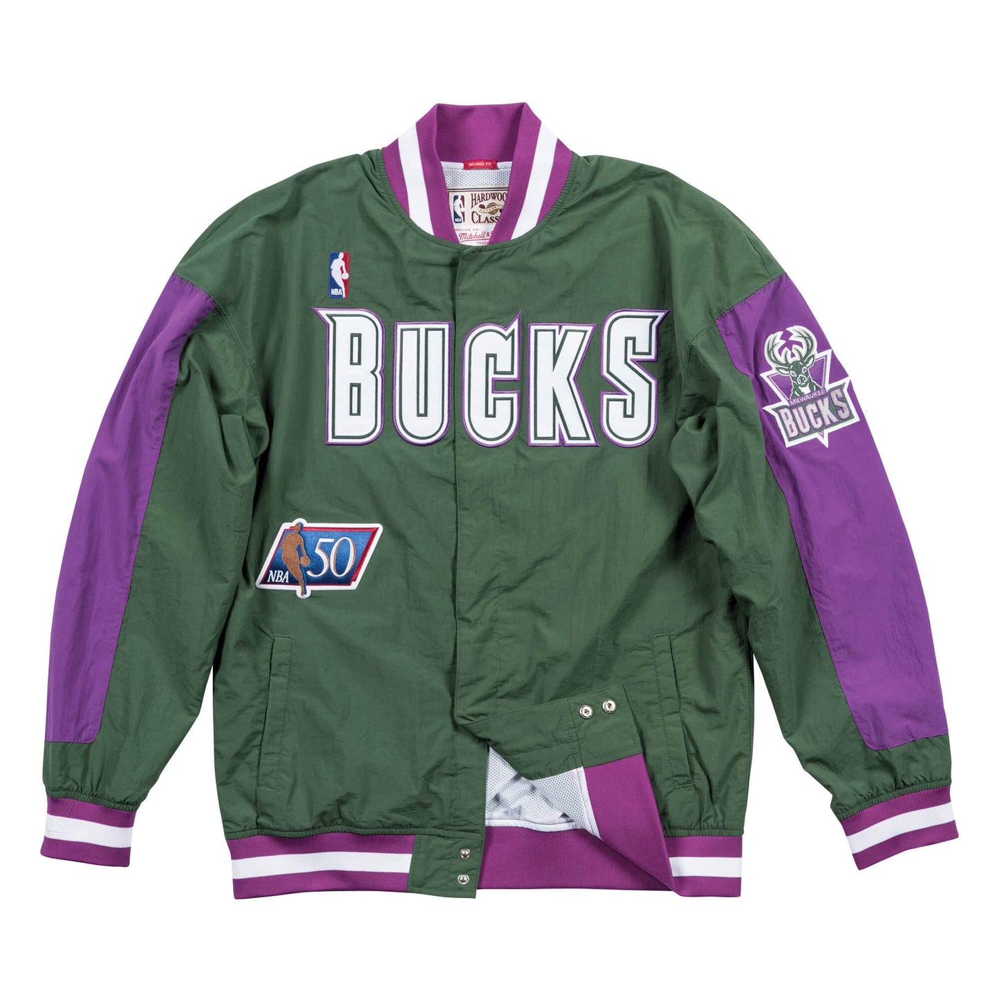 Mitchell & Ness 1996-97 Milwaukee Bucks Authentic Warm Up Jacket