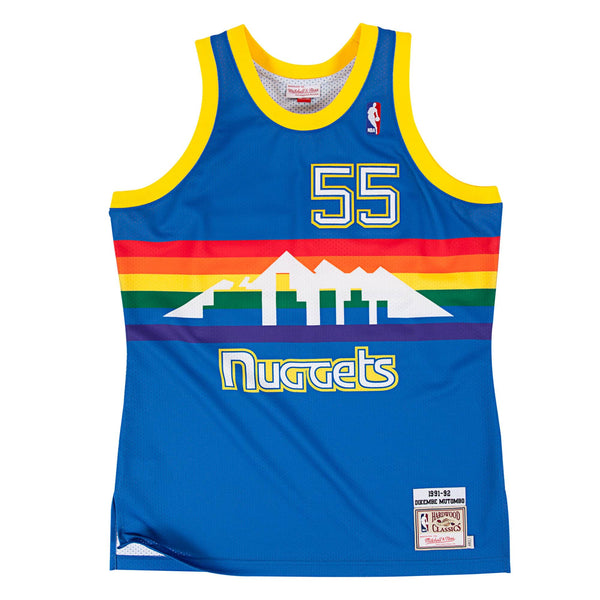 Mitchell & Ness 1991-1992 Nuggets Dikembe Mutombo Authentic Jersey