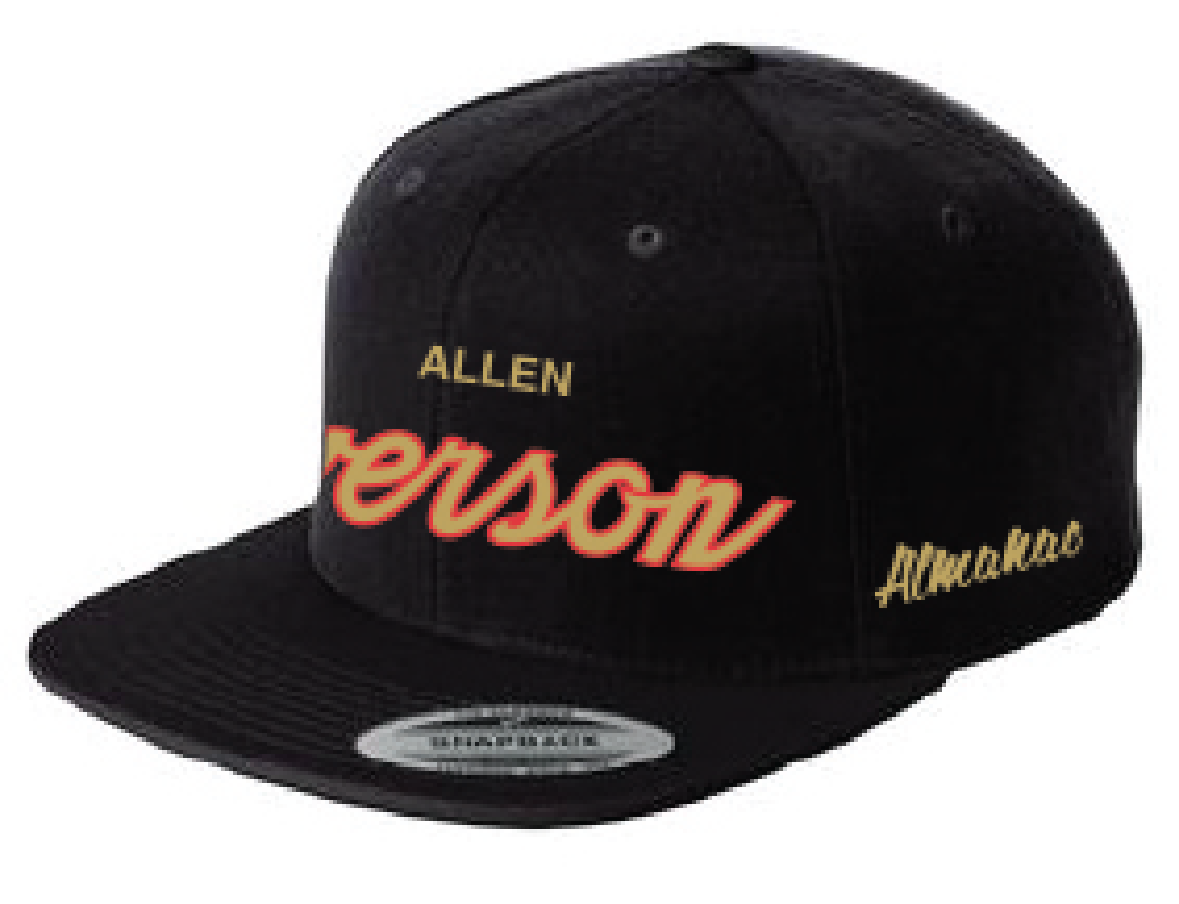 Almanac Black Allen Iverson Cap