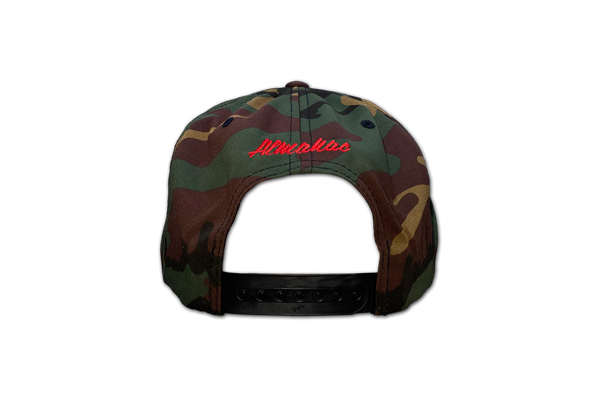 KOBE Big Red Box Logo Snapback Cap