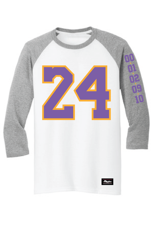 Almanac KOBE #24 Baseball Shirt