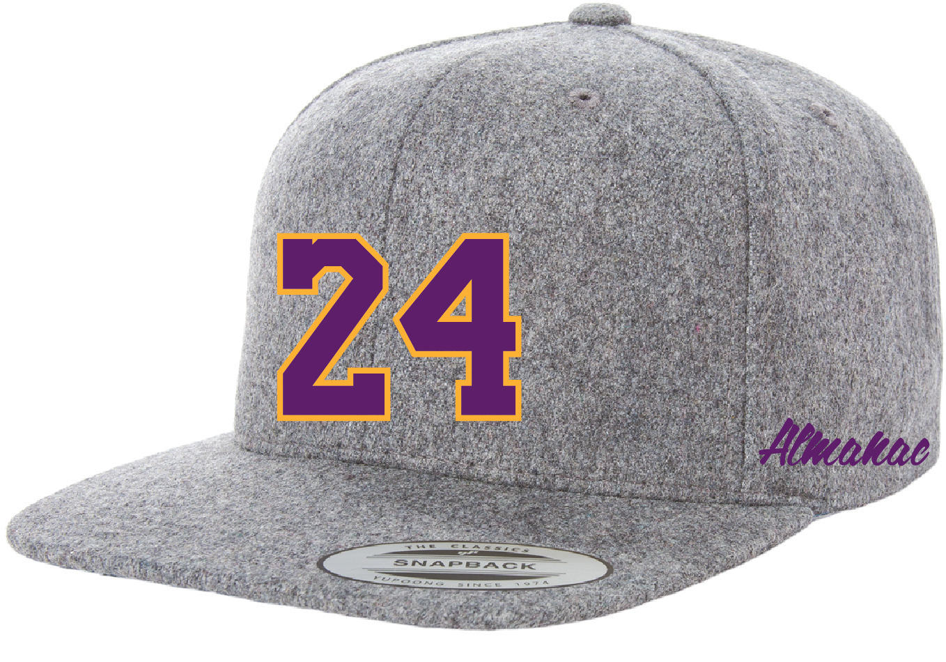 Almanac KOBE #24 Snapback Cap