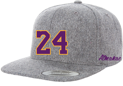 Almanac KOBE #24 Snapback Cap