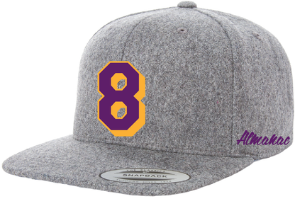 Almanac KOBE #8 Snapback Cap