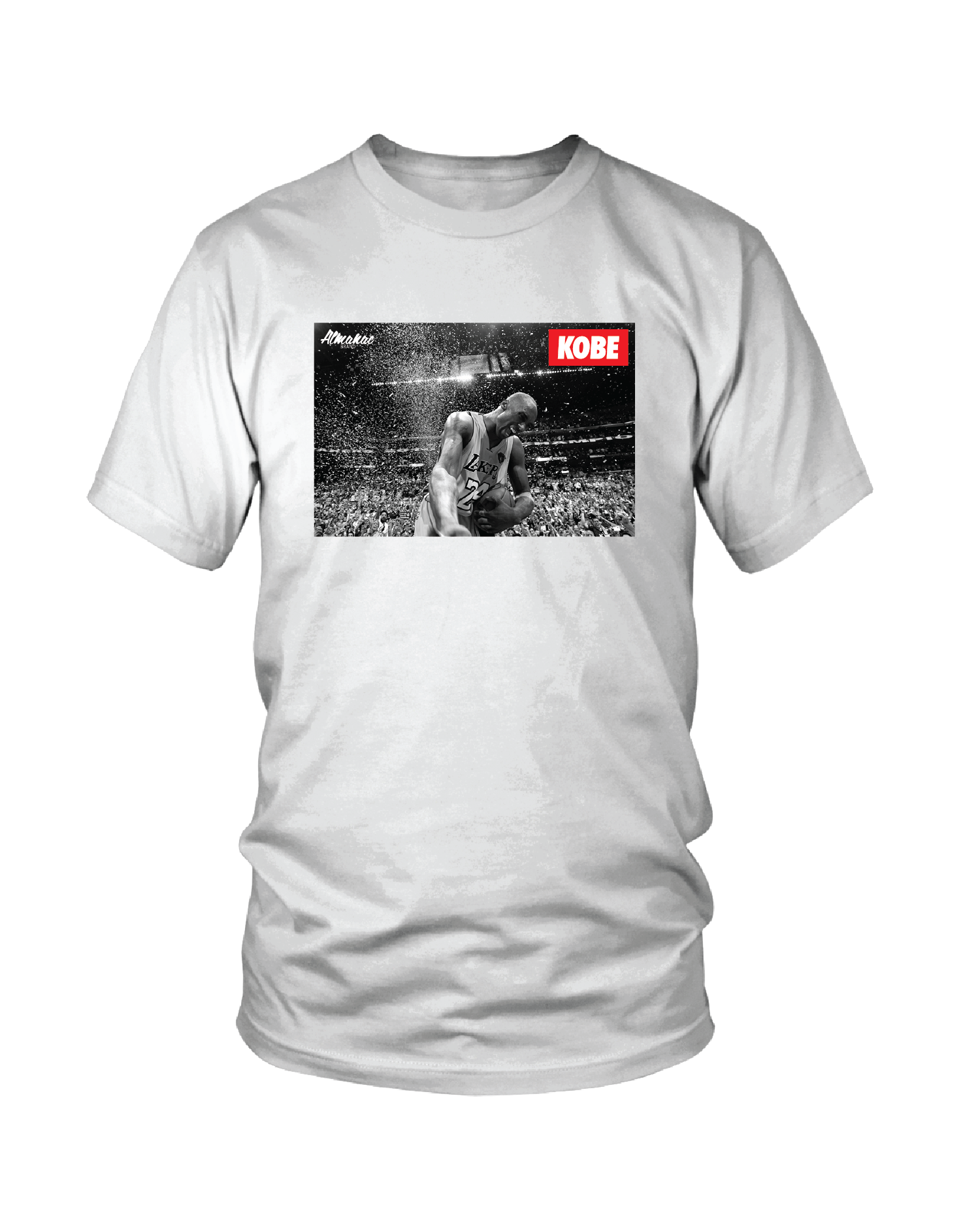 Almanac White Kobe Confetti Tee