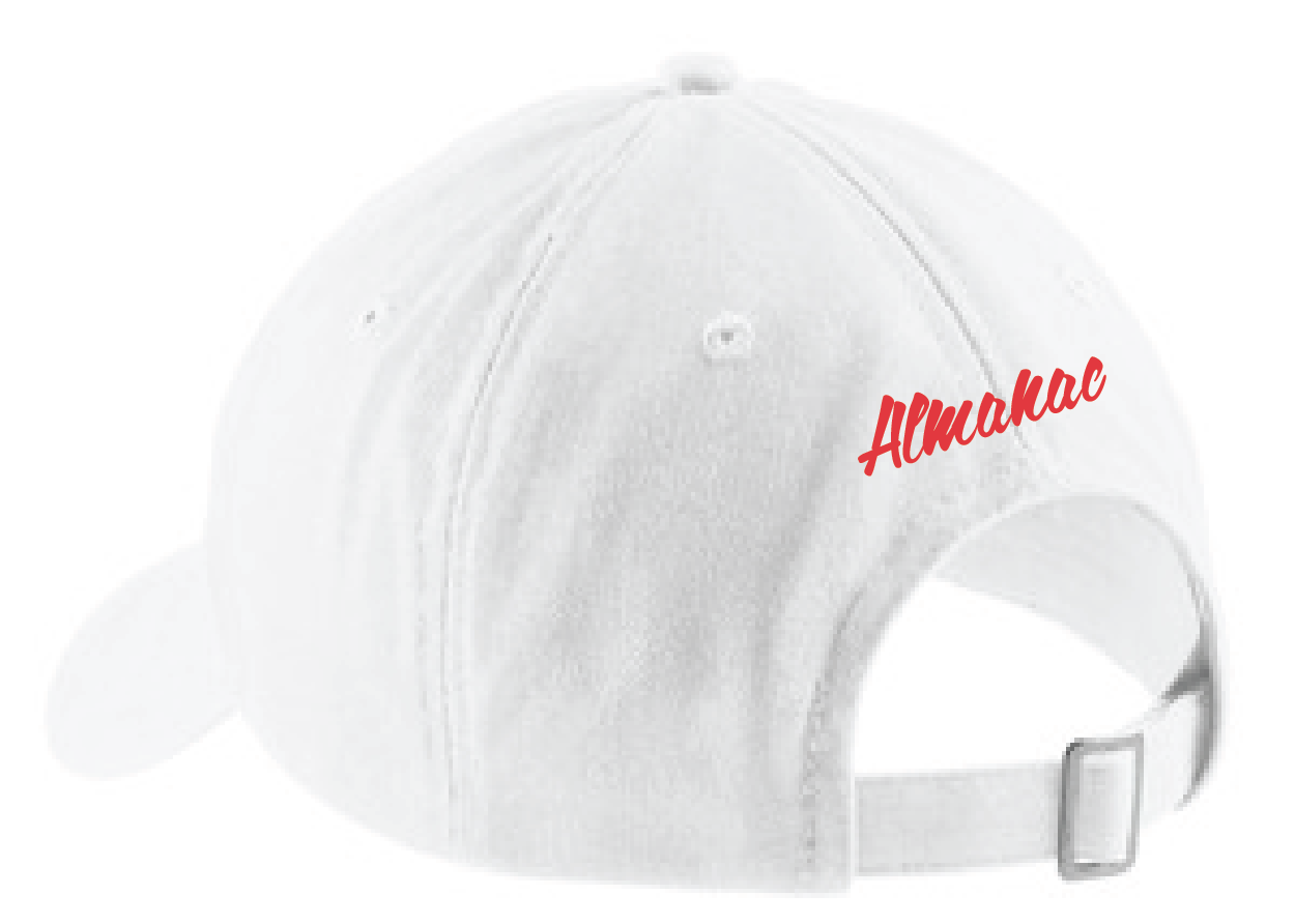 Almanac White KOBE Dad Hat