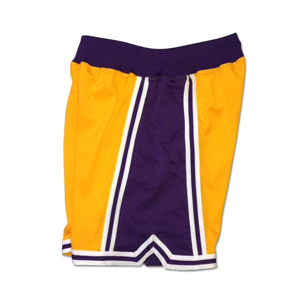 Mitchell & Ness 1996-97 Los Angeles Lakers (Gold Body) Authentic Short
