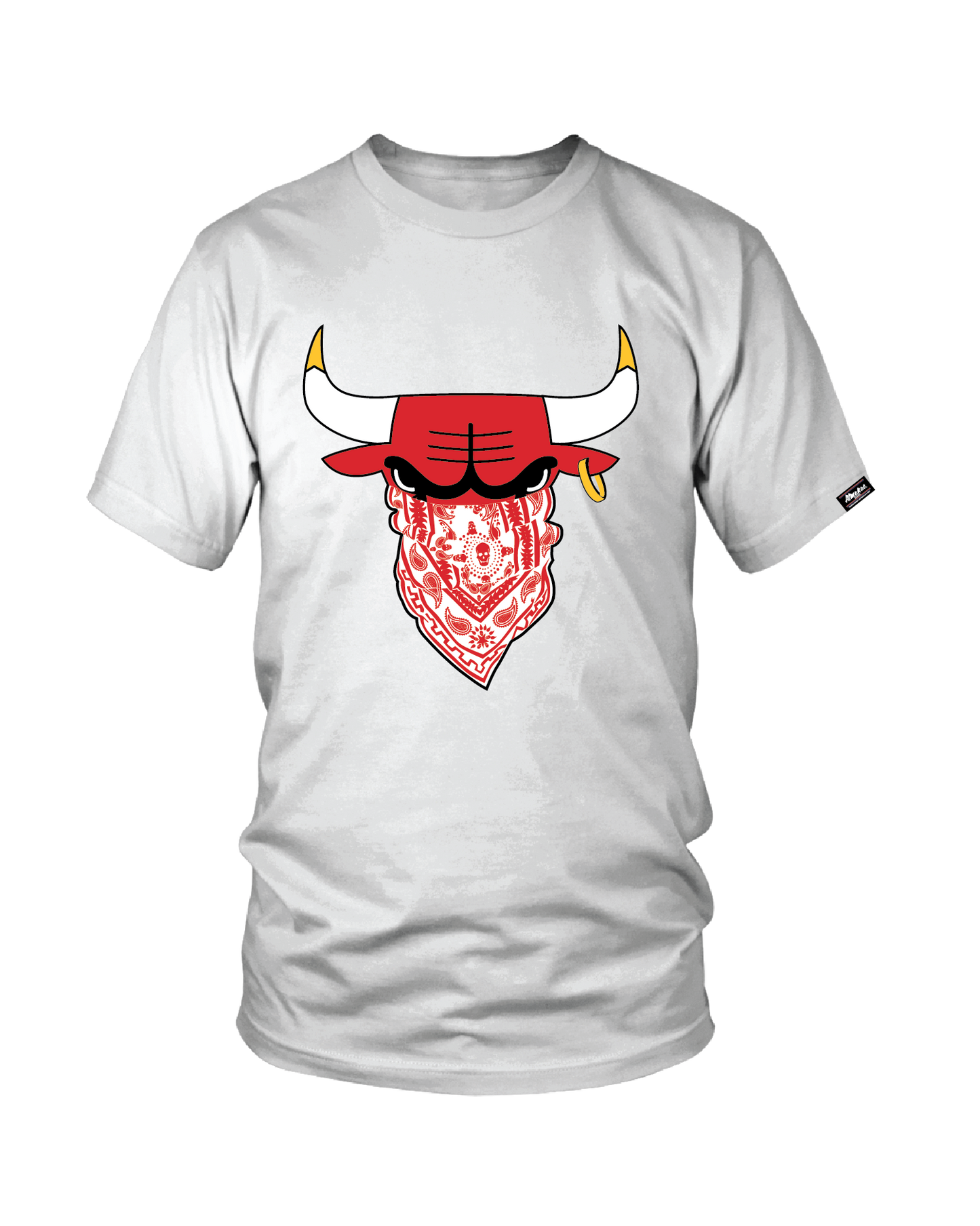 Almanac White Bulls Tee