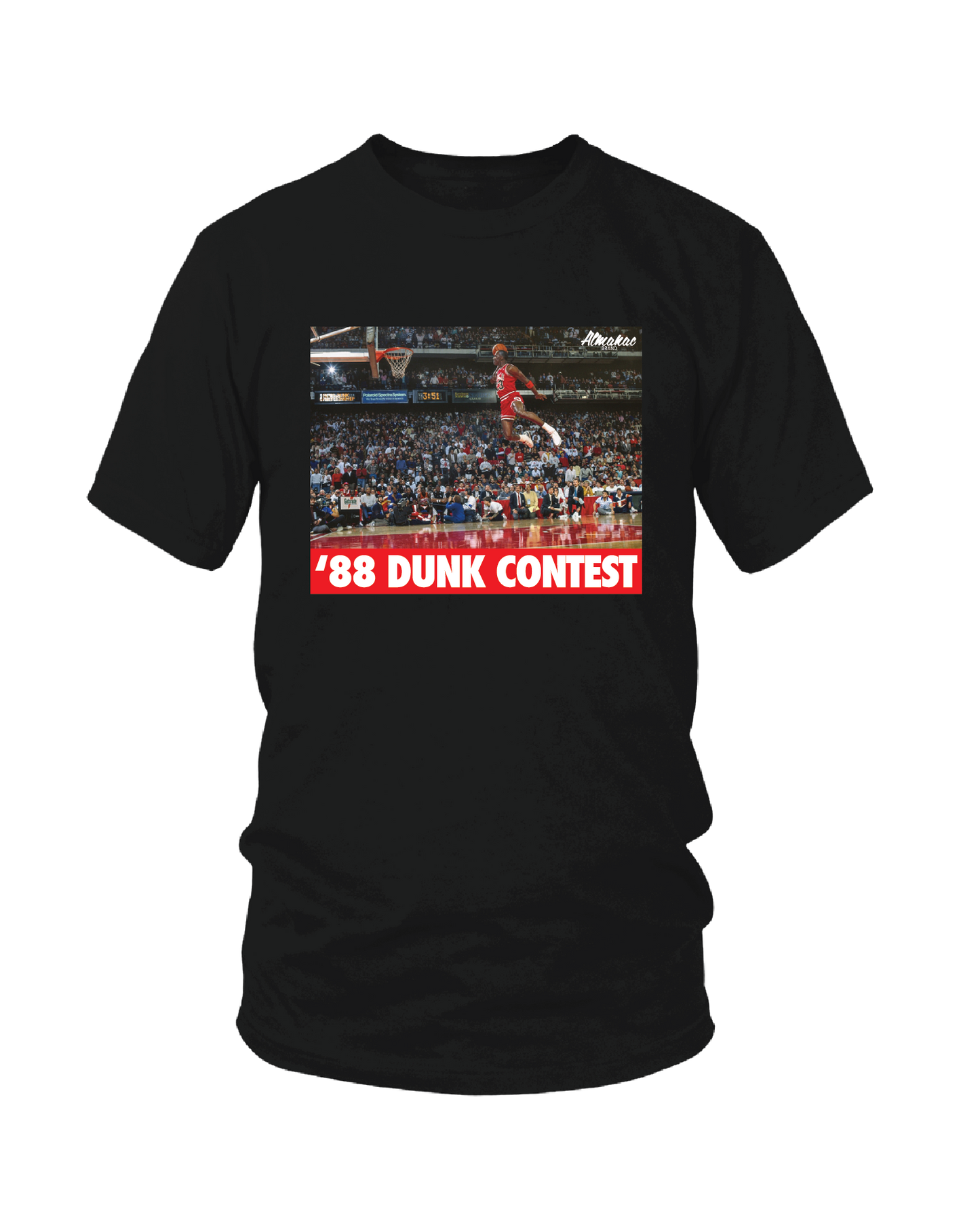 Almanac Black 88 Dunk Contest Tee