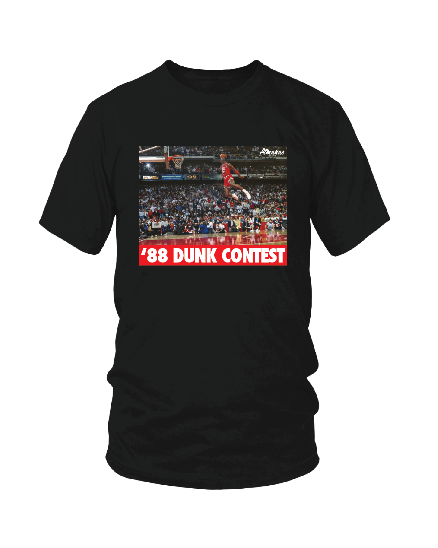 Almanac Black 88 Dunk Contest Tee