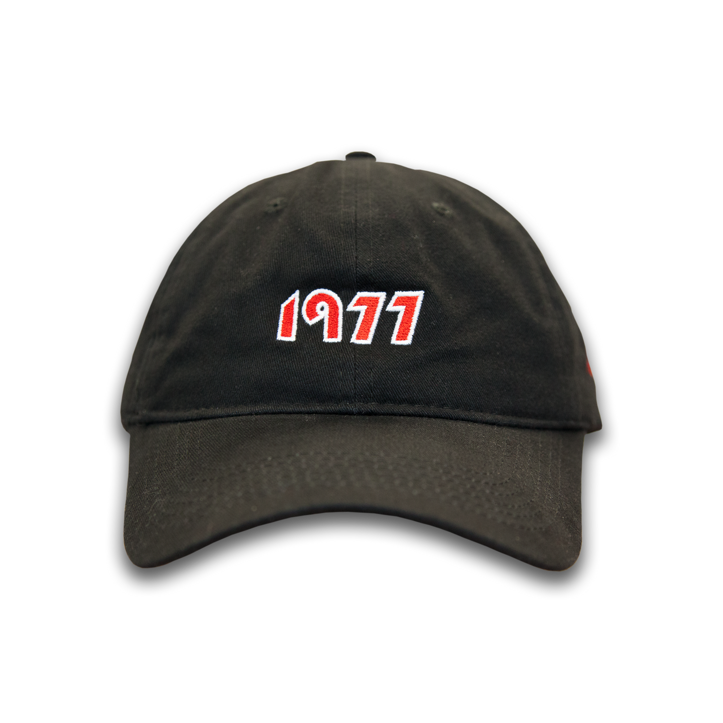 Almanac Black 1977 Dad Hat