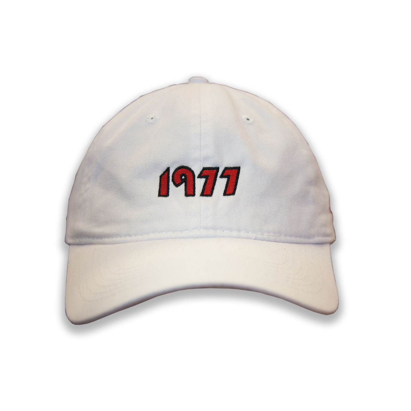 Almanac White 1977 Dad Hat