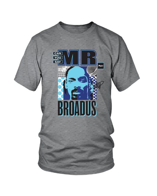 Almanac Grey Heather Mr. Broadus (Snoop) Tee