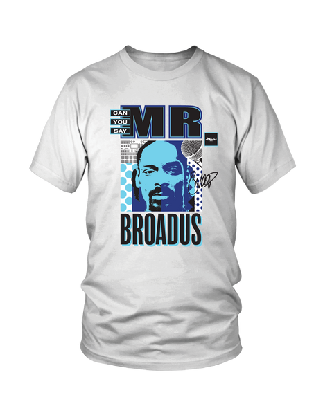 Almanac White Mr. Broadus (Snoop) Tee