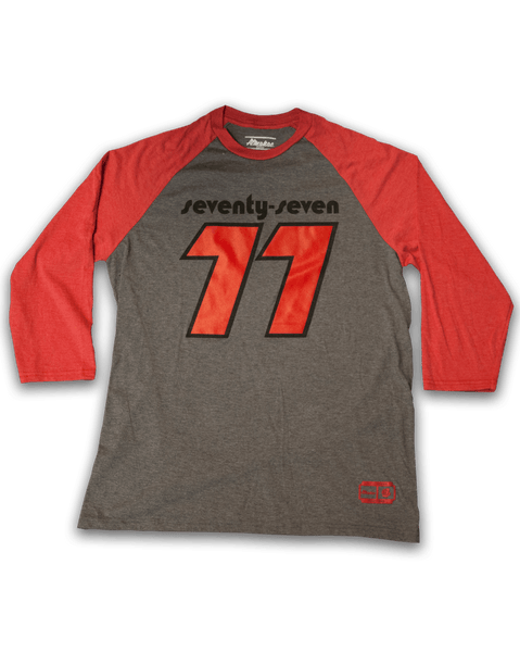 Almanac Red/Grey 1977 Portland Baseball Shirt