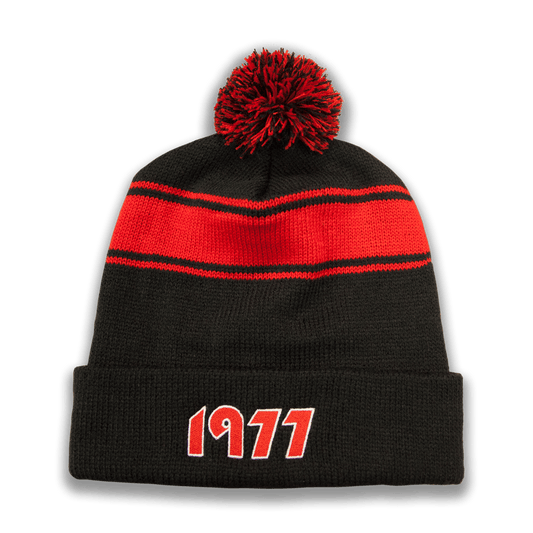 1977 Portland Stripe Pom Pom Beanie