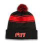 1977 Portland Stripe Pom Pom Beanie