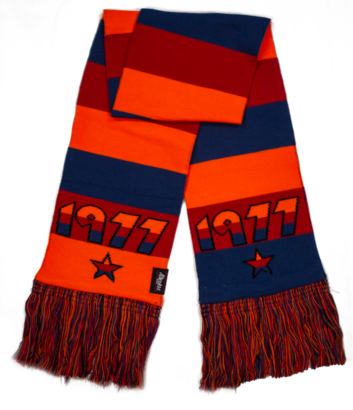 Almanac 1977 Portland Coliseum Pom Scarf