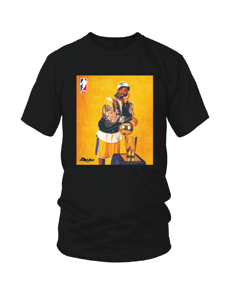 Almanac Black Kobe NBA Trophy Tee
